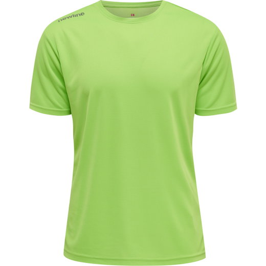 newline Sport-Tshirt Core Functional (atmungsaktiv, leicht) Kurzarm hellgrün Herren